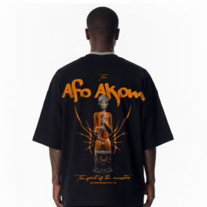 afo akom male hoodie black (copy)